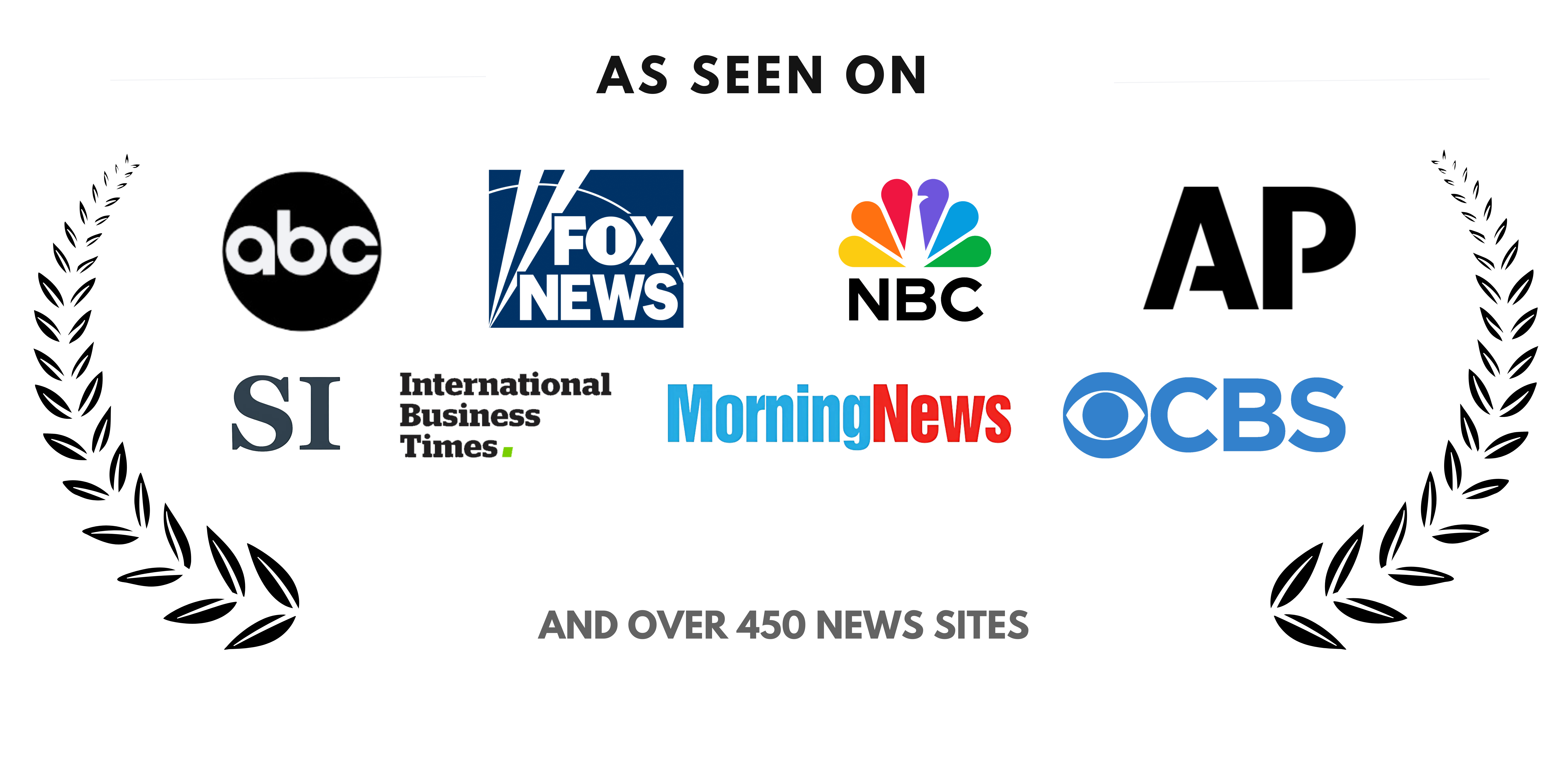 Featured in ABC, Fox News, NBC, CBS, Associated Press, SI, IBT, Morning News and over 450 news sites